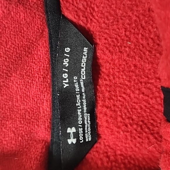 Under Armour Red Vest YLG Boys - Picture 2 of 3